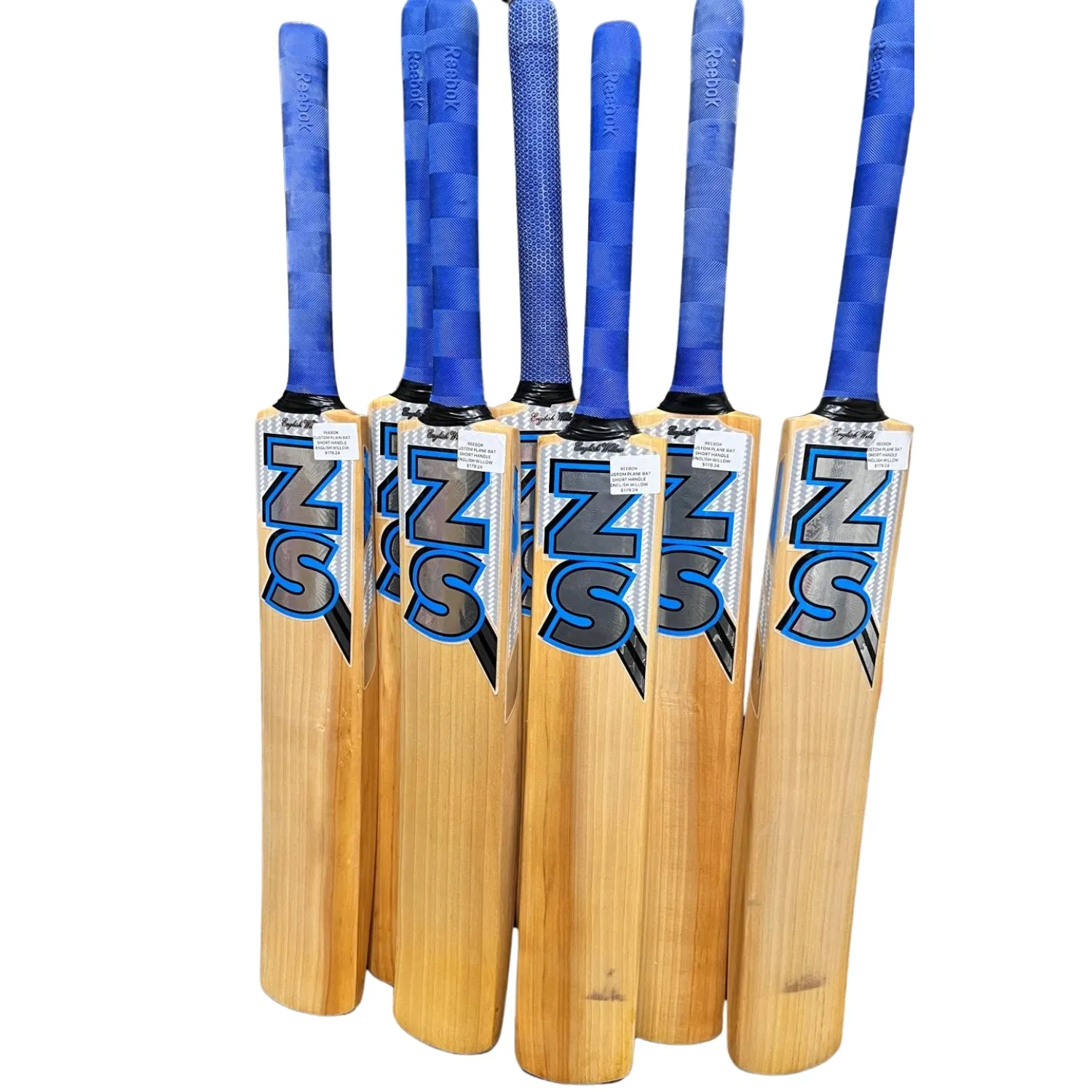 0.007 Zee Sports Cricket Bat Reebok Made Custome English Willow - SH