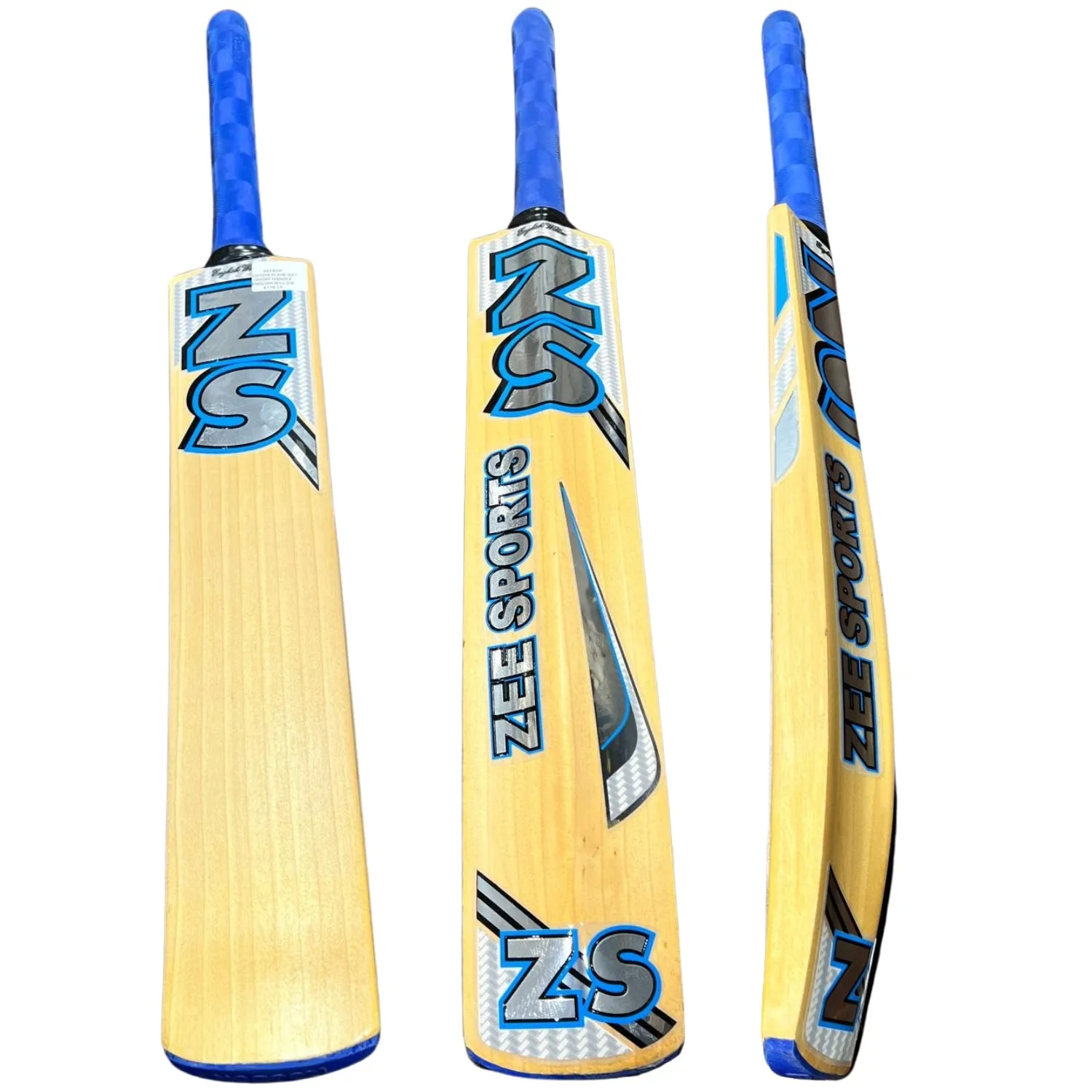 0.007 Zee Sports Cricket Bat Reebok Made Custome English Willow - SH