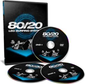 80/20 Leg Surfing System 3 DVD Set by Josh Hayden