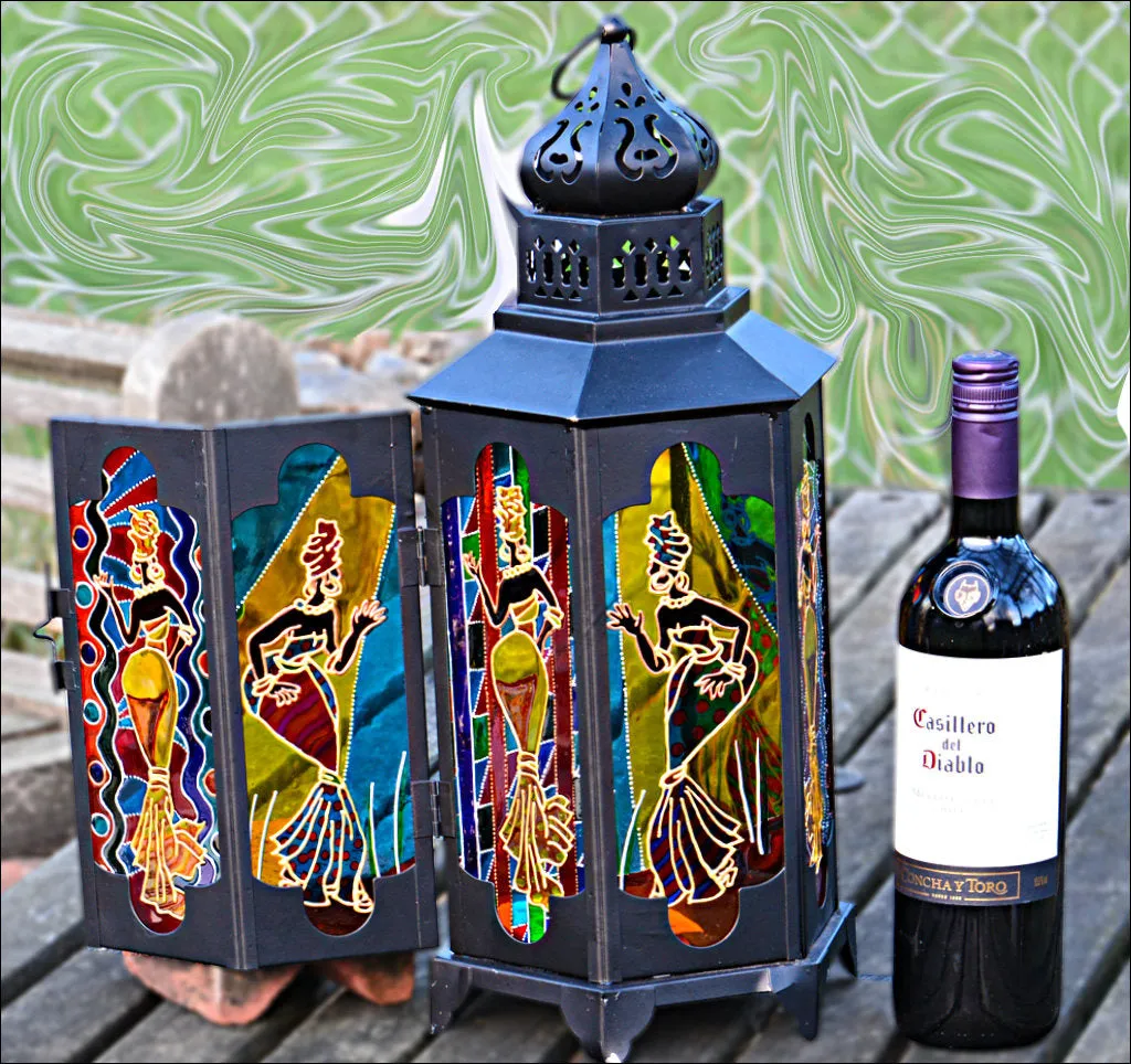 African Ladies Lantern