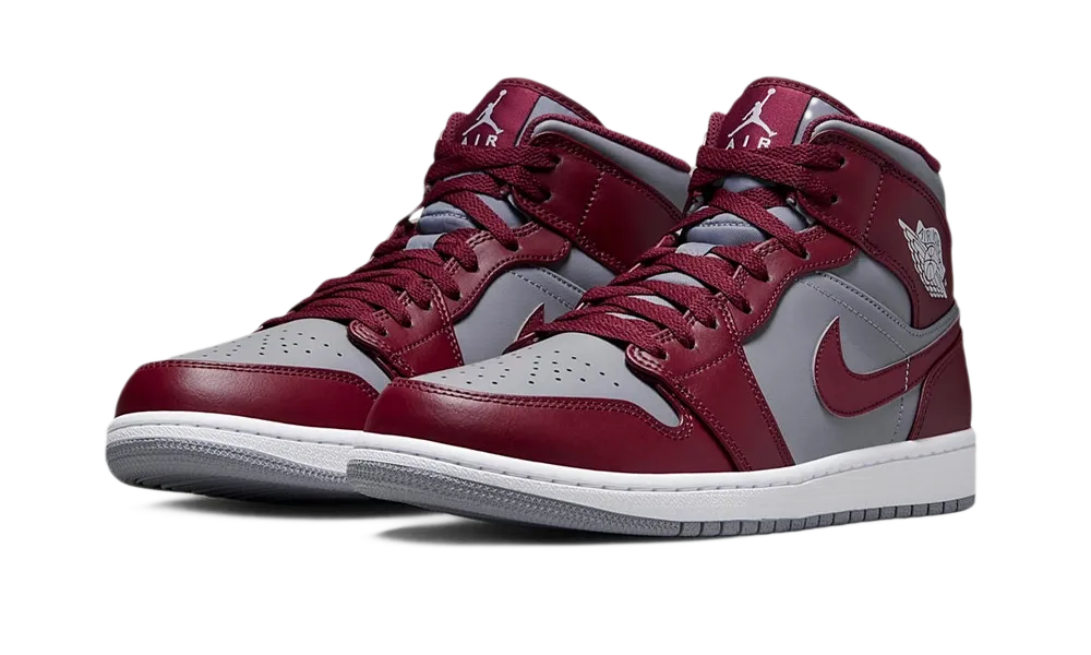 Air Jordan 1 Mid Cherrywood Red