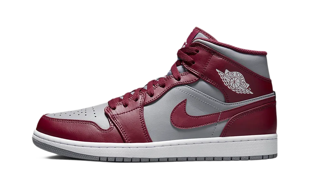 Air Jordan 1 Mid Cherrywood Red