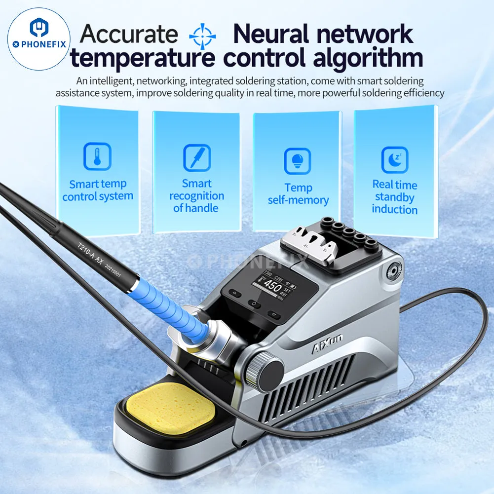 AIXUN T380 Portable Soldering Station Supports C210 C115 Iron Tips