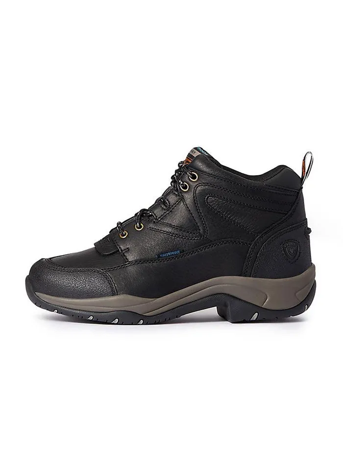 Ariat 10038423 Womens Terrain Waterproof Hiking Work Boot Black