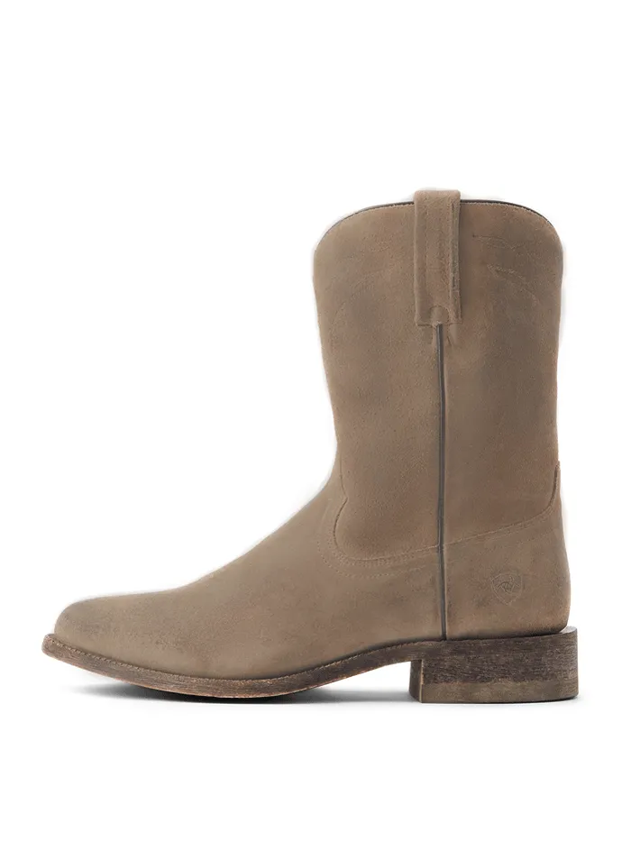 Ariat 10044558 Mens Downtown Western Boot Burned Grey Roughout