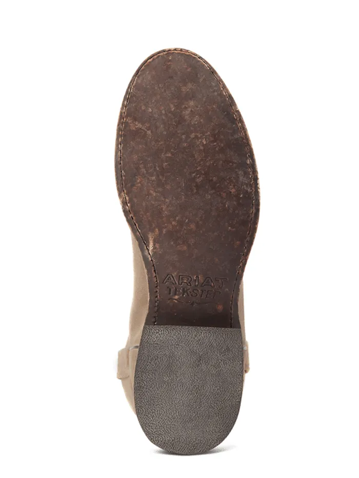 Ariat 10044558 Mens Downtown Western Boot Burned Grey Roughout