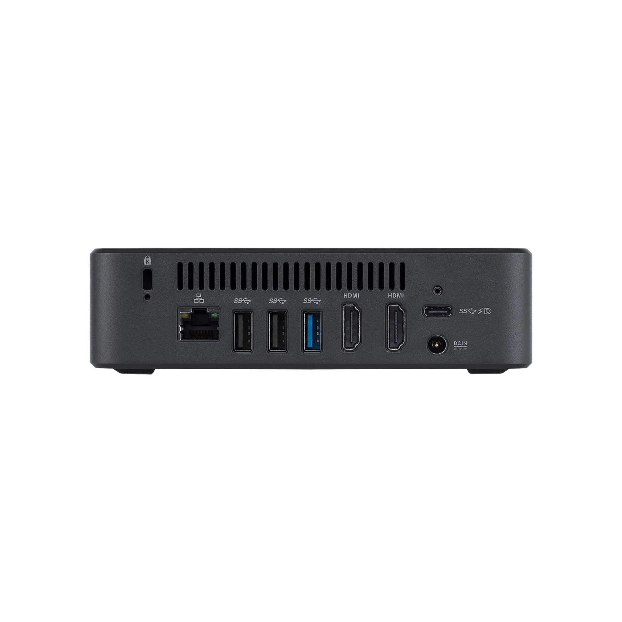 ASUS Chromebox CHROMEBOX4-GC029UN PC/workstation Intel® Celeron® 5205U 4 GB DDR4-SDRAM 32 GB eMMC ChromeOS Mini PC Black
