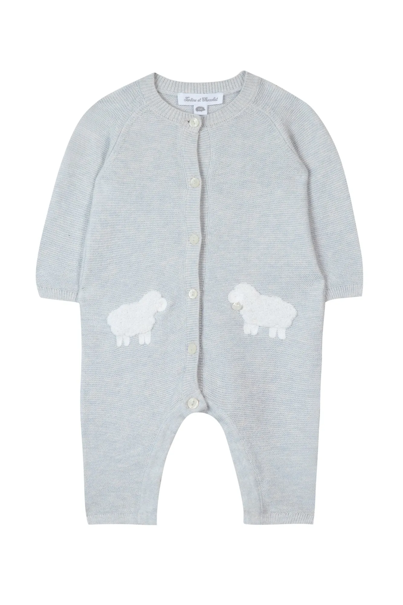 Babygrow - Long Knit Sheep