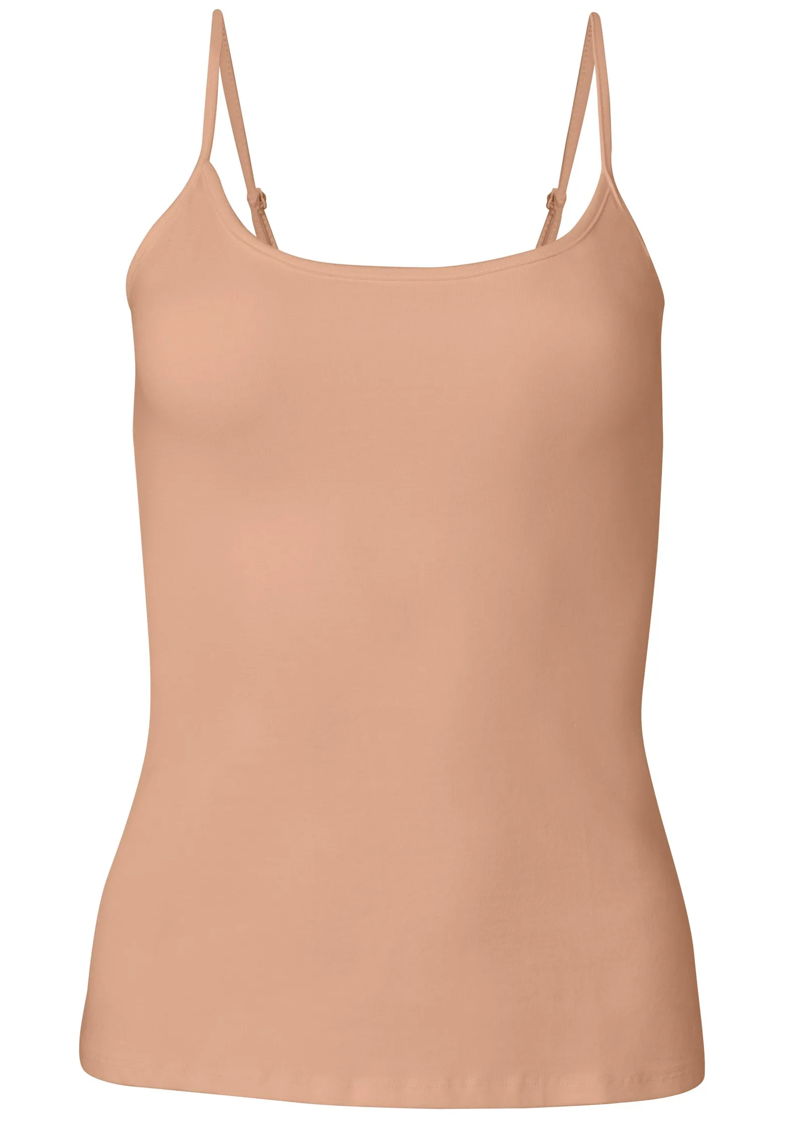 Basic Cami Two Pack - Heather Grey & Nude