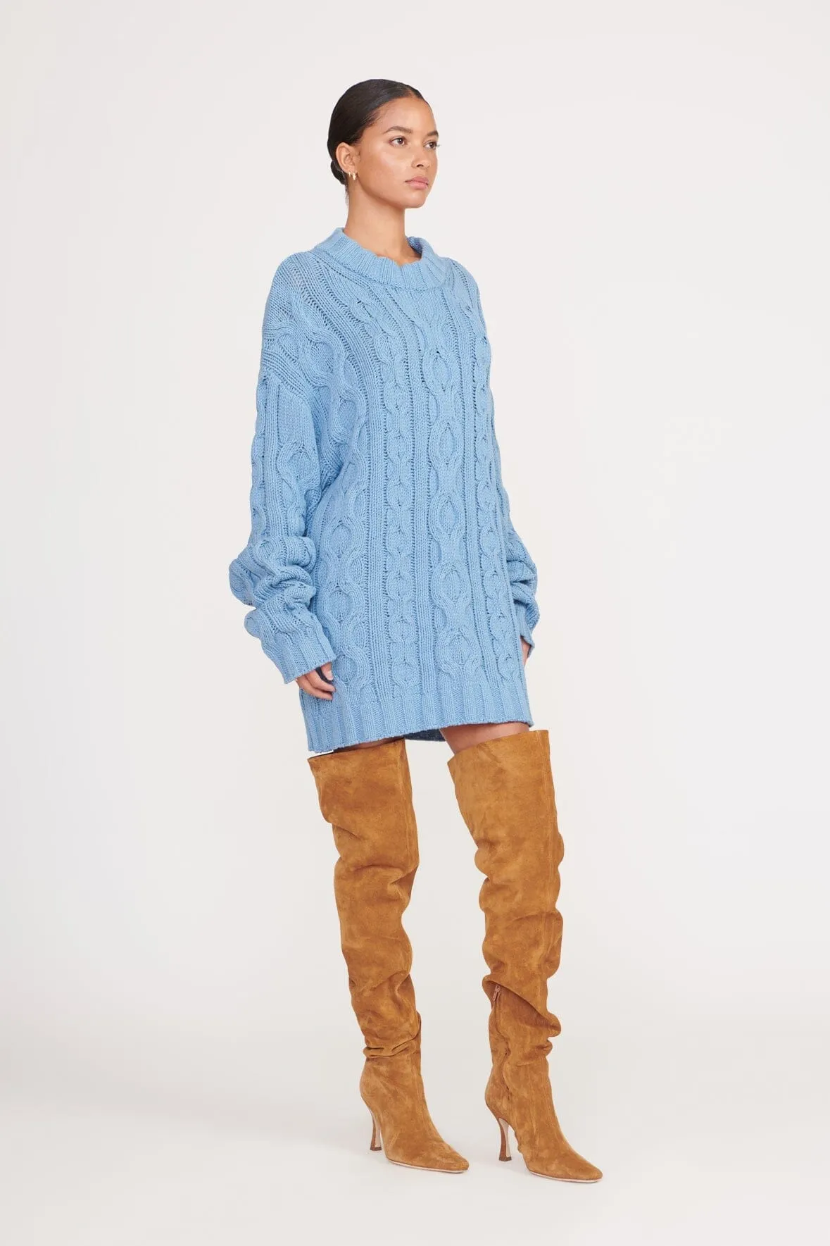 BEEHIVE SWEATER | FRENCH BLUE