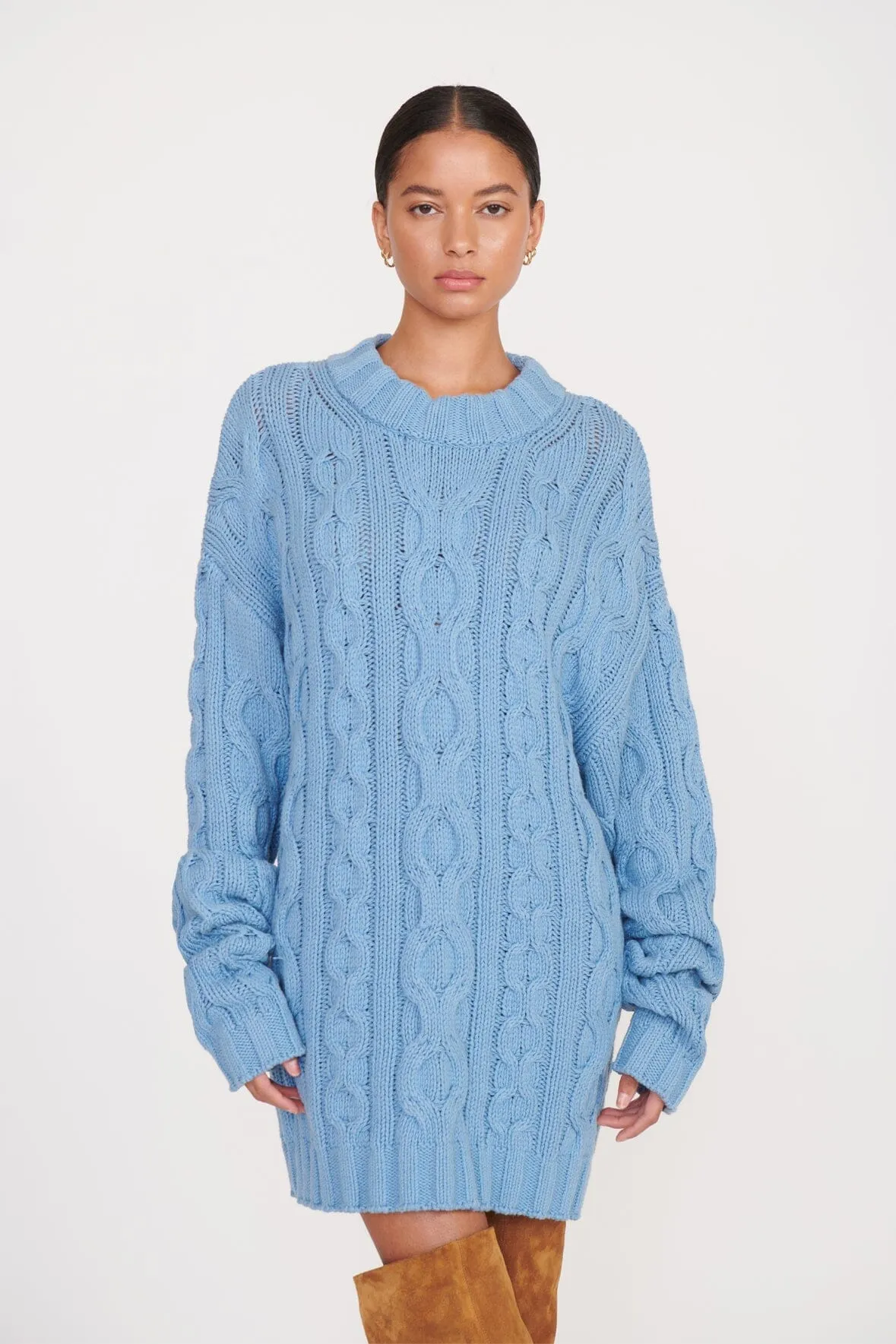 BEEHIVE SWEATER | FRENCH BLUE