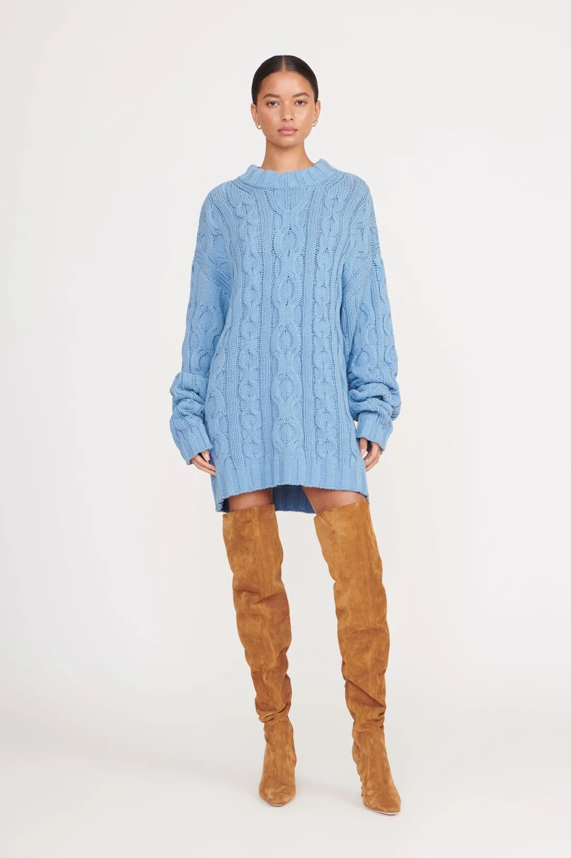 BEEHIVE SWEATER | FRENCH BLUE