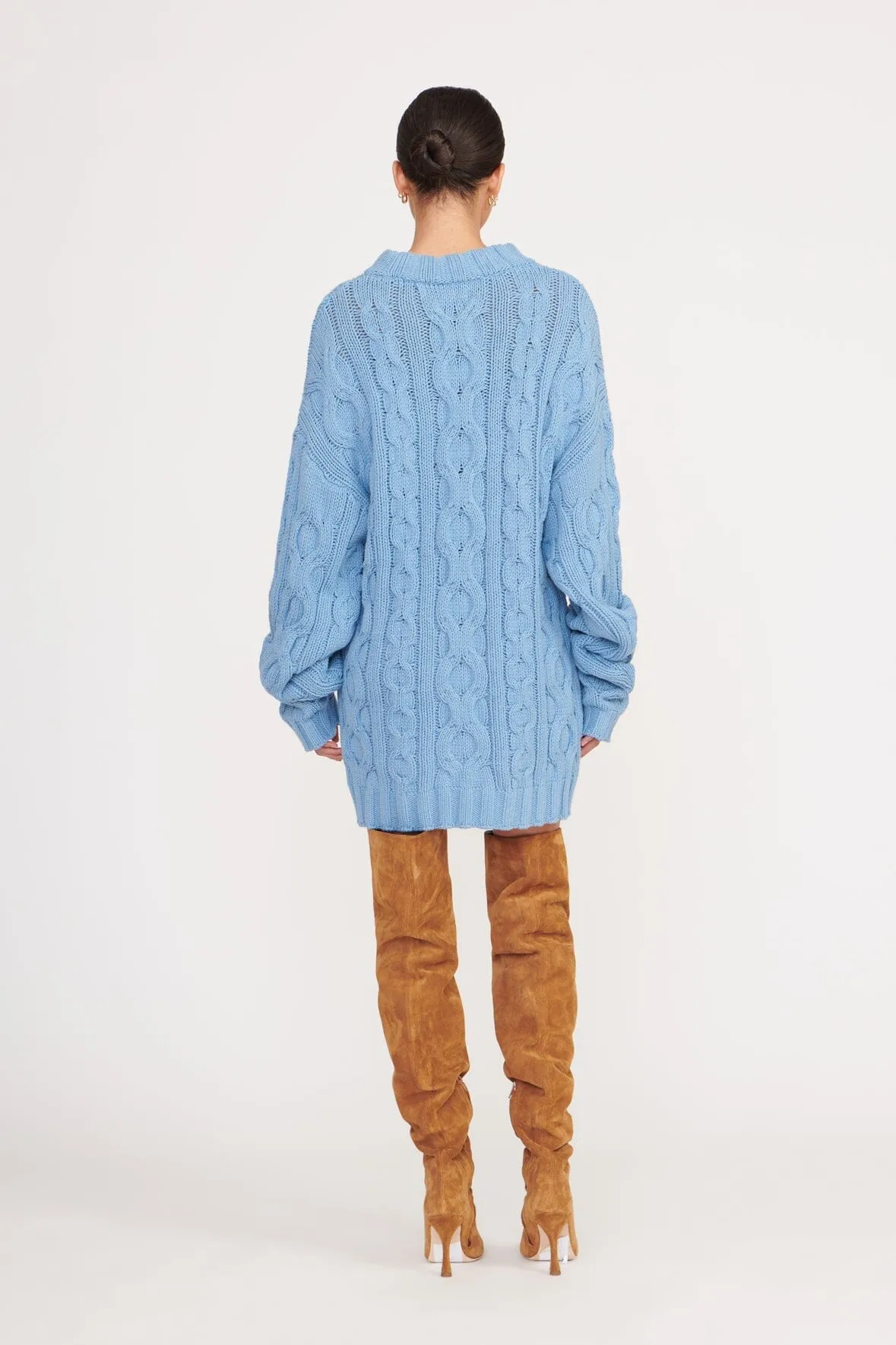 BEEHIVE SWEATER | FRENCH BLUE