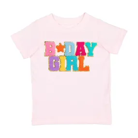 Birthday Girl Patch Short Sleeve - Ballet