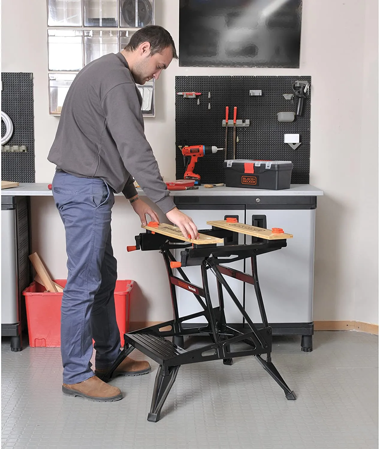 Black & Decker WM225 Workmate 225 Portable Work Bench 450 Pound Capacity