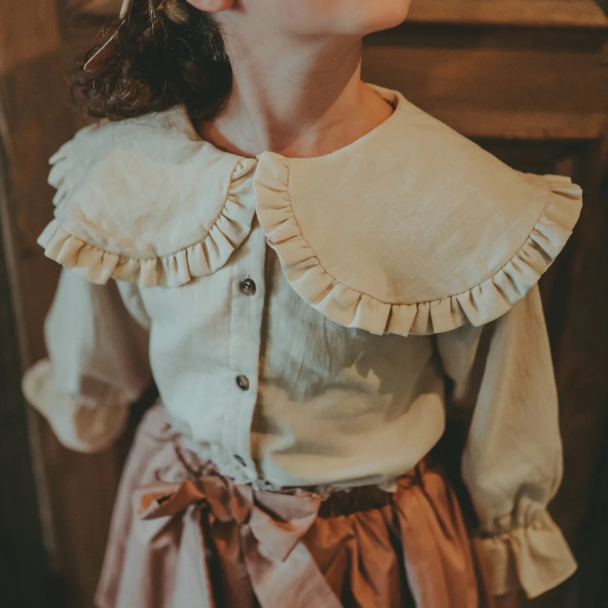 Bloem Blouse | Vintage Cream