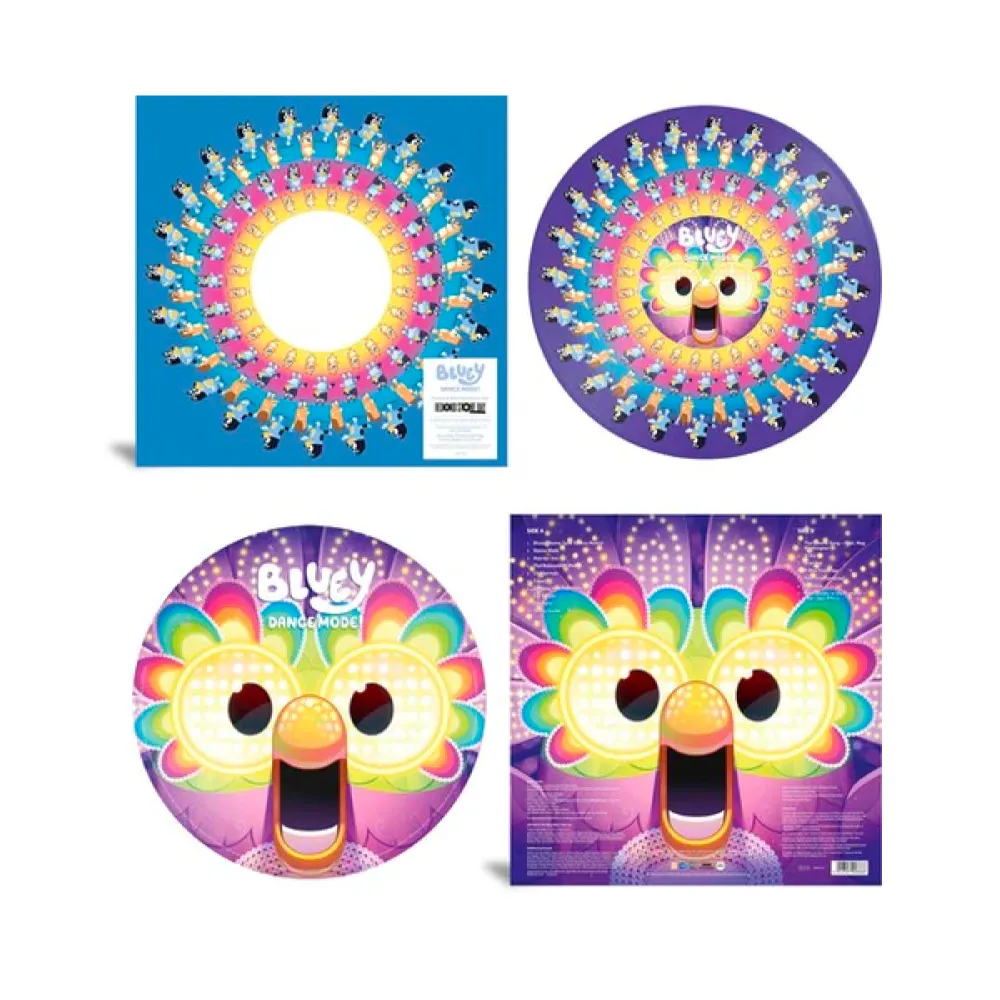 Bluey / Bluey: Dance Mode! LP Zoetrope Picture Disc Vinyl RSD 2023