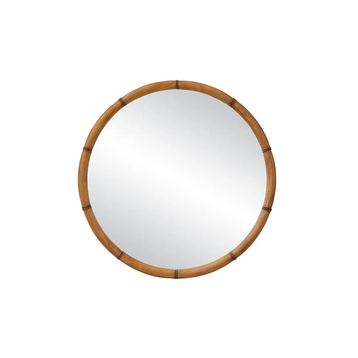 Bordeaux Round Mirror