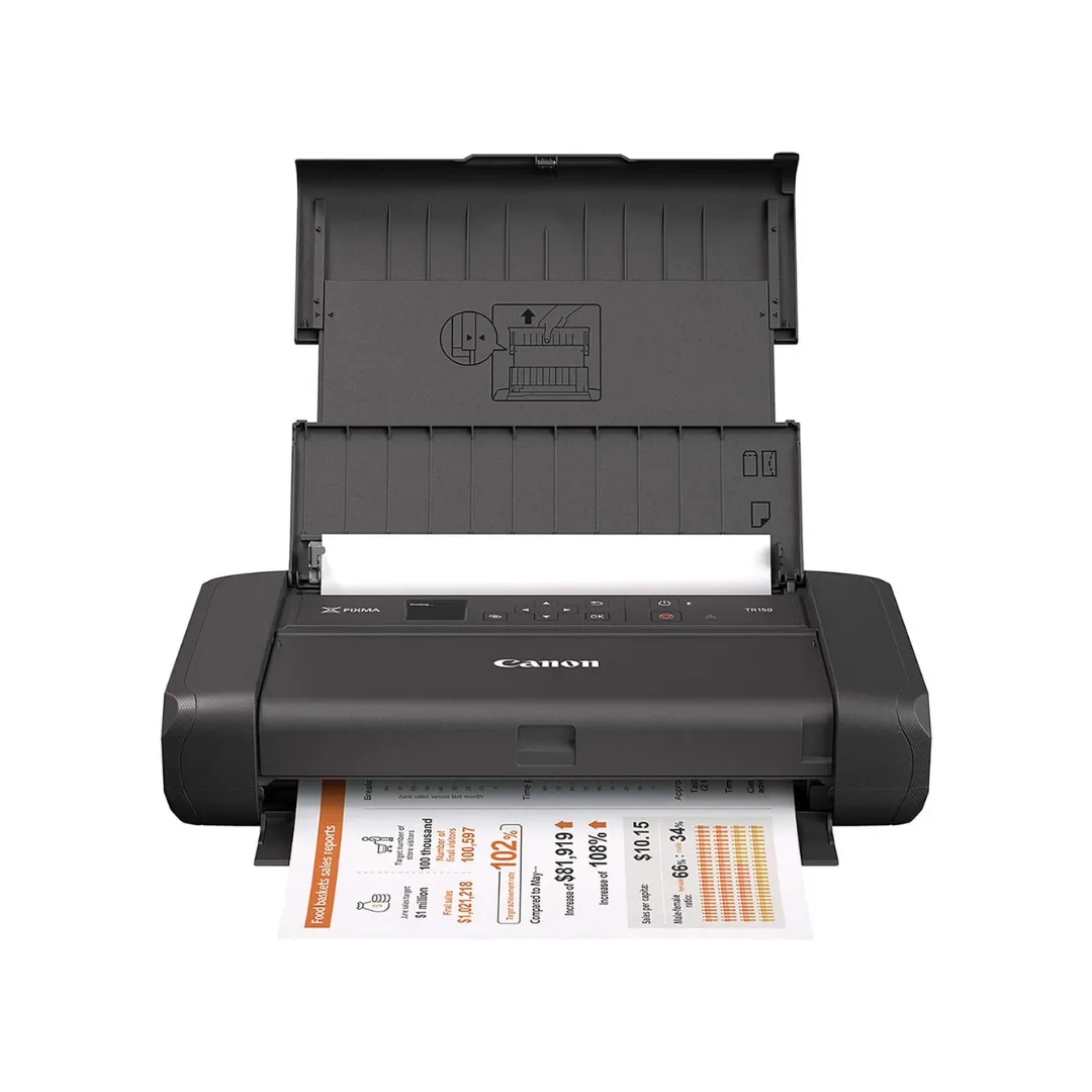 Canon PIXMA TR150 Portable Wireless Printer with Easy Direct Connection