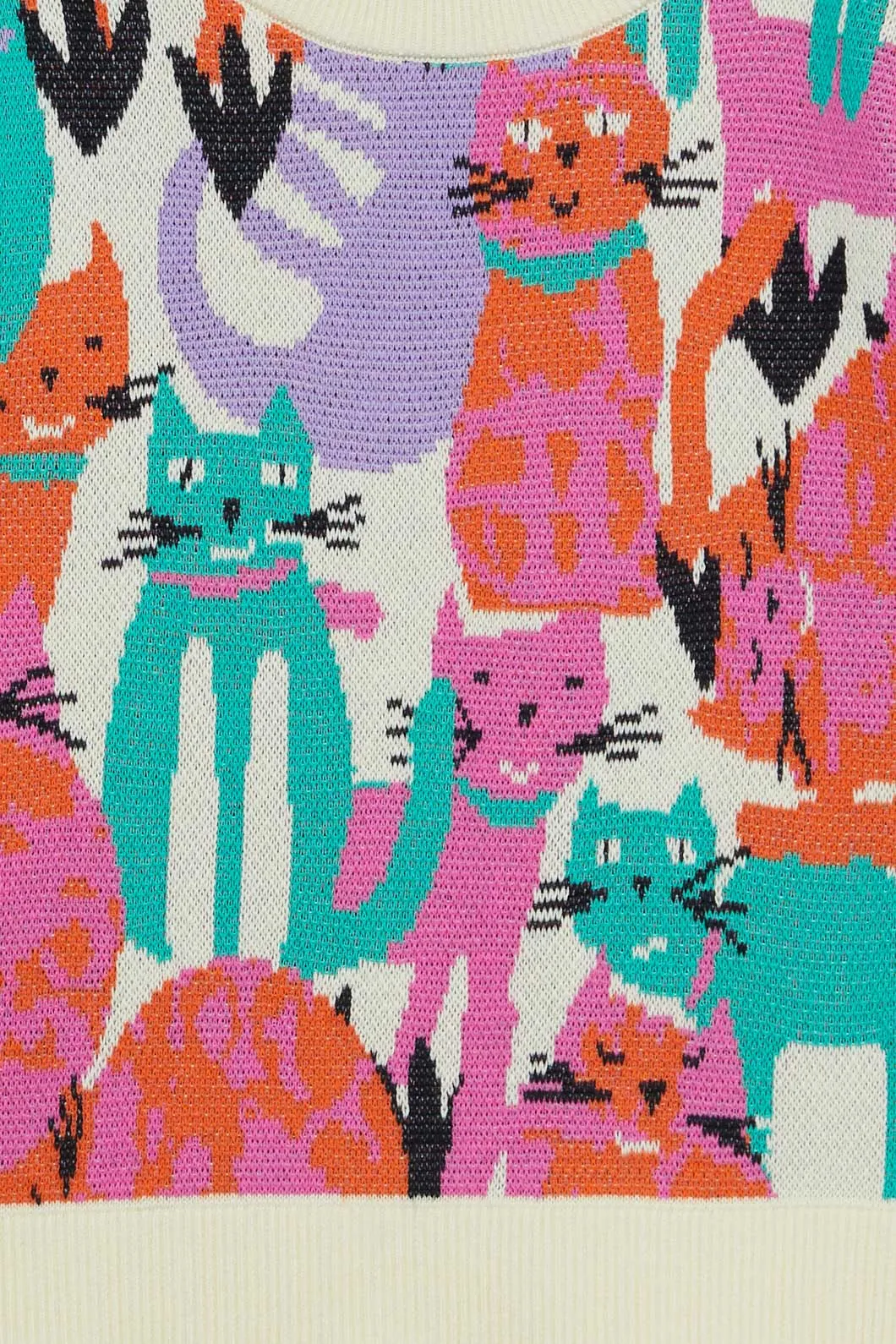 Cats Kids Knit