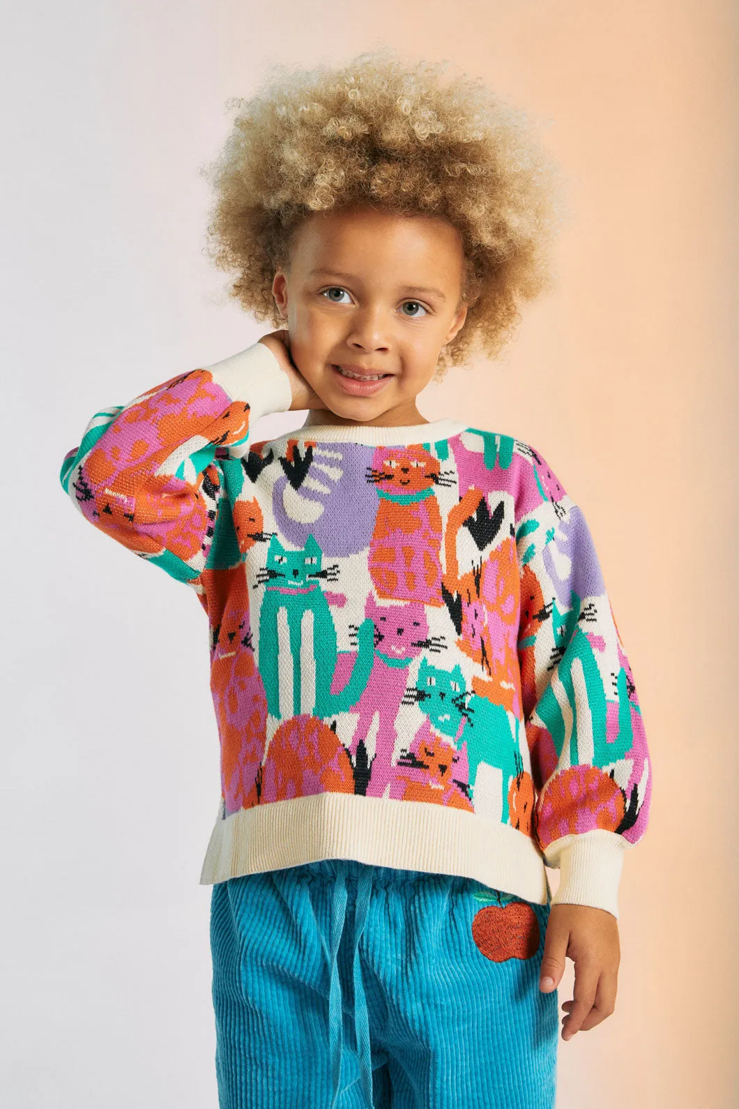 Cats Kids Knit