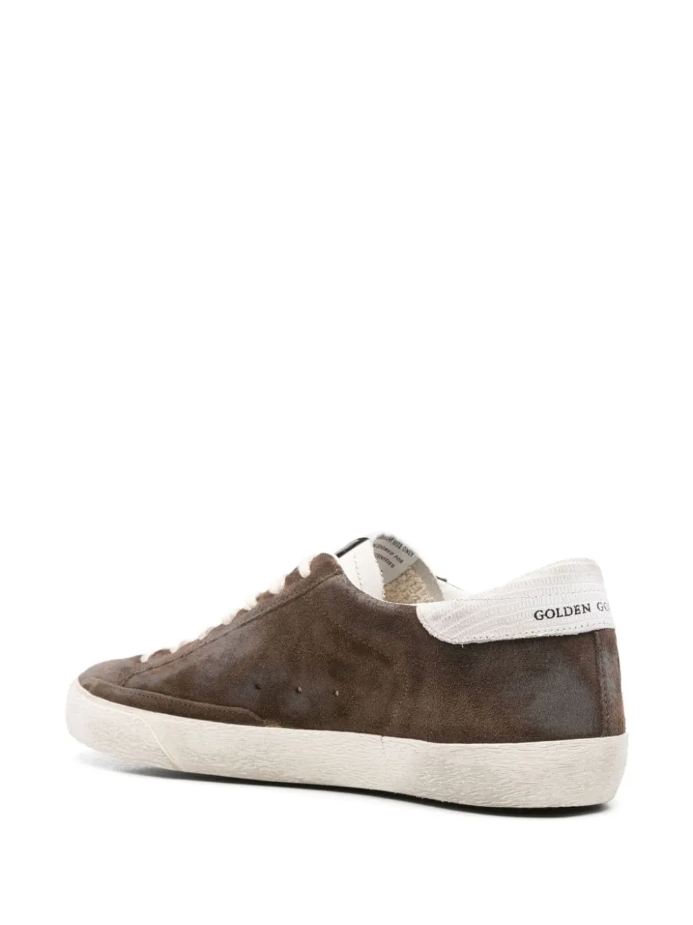 CEDAR BROWN SUEDE STAR SNEAKERS