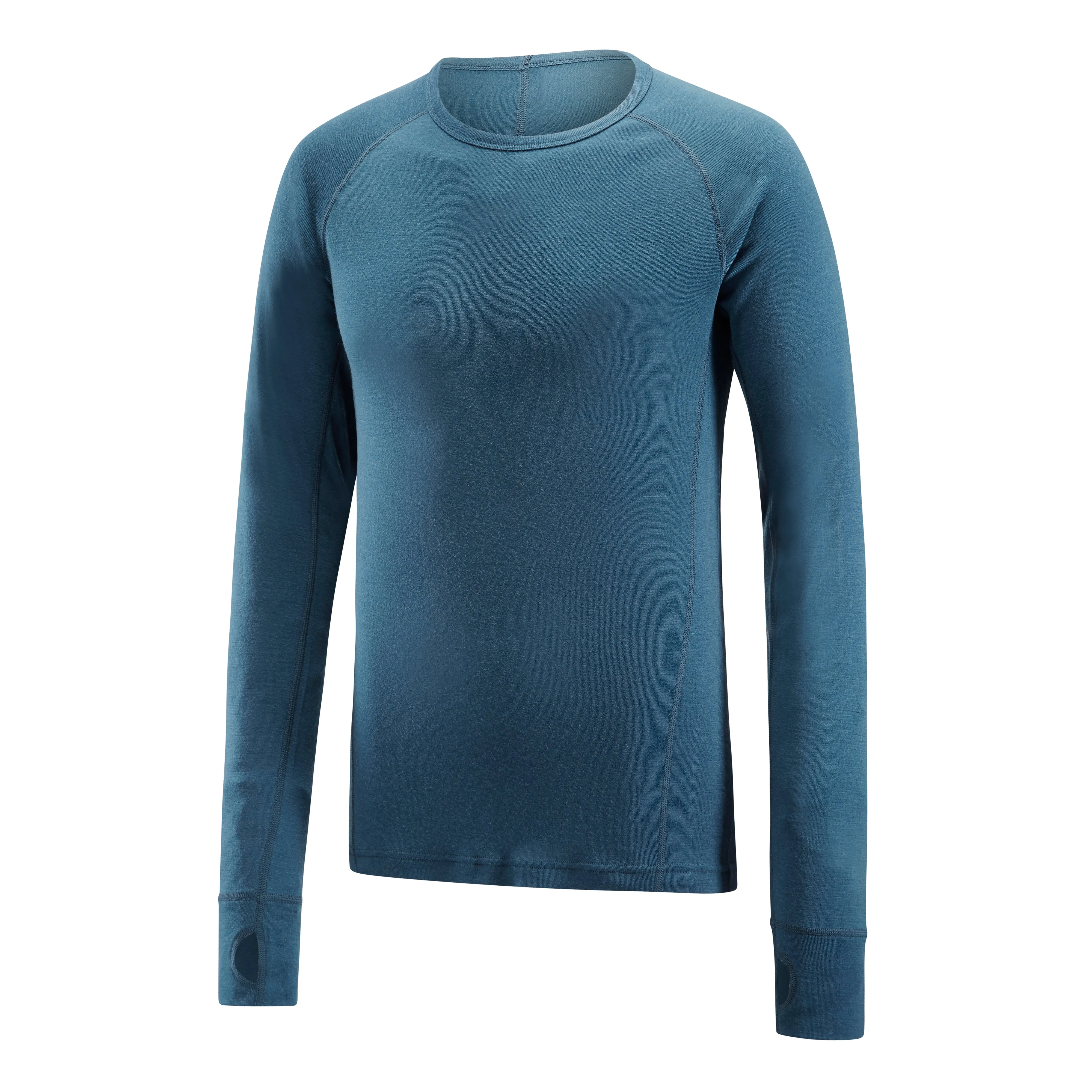 FALCON - Mens Merino Wool Baselayer Raptor Long Sleeve Crew Neck