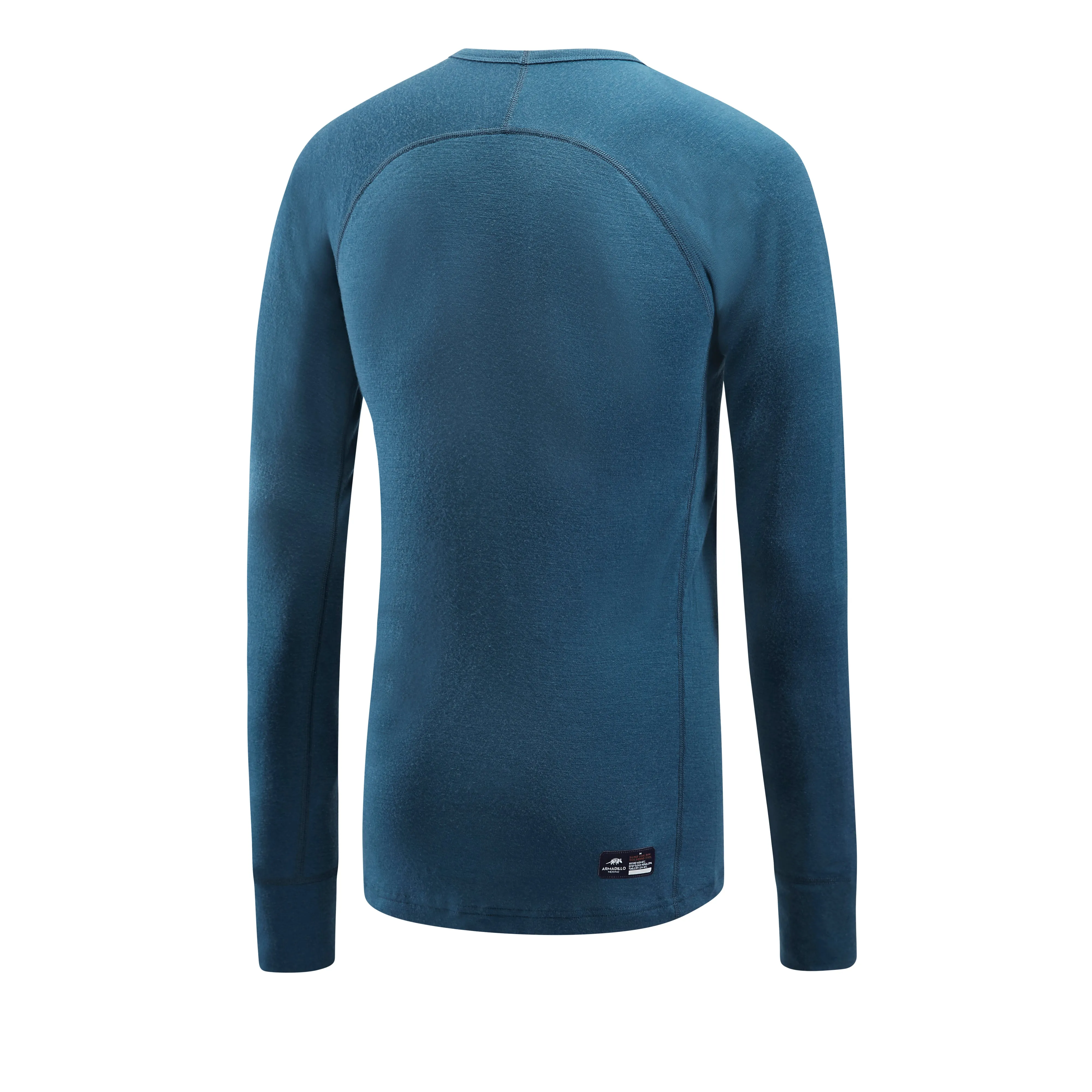 FALCON - Mens Merino Wool Baselayer Raptor Long Sleeve Crew Neck