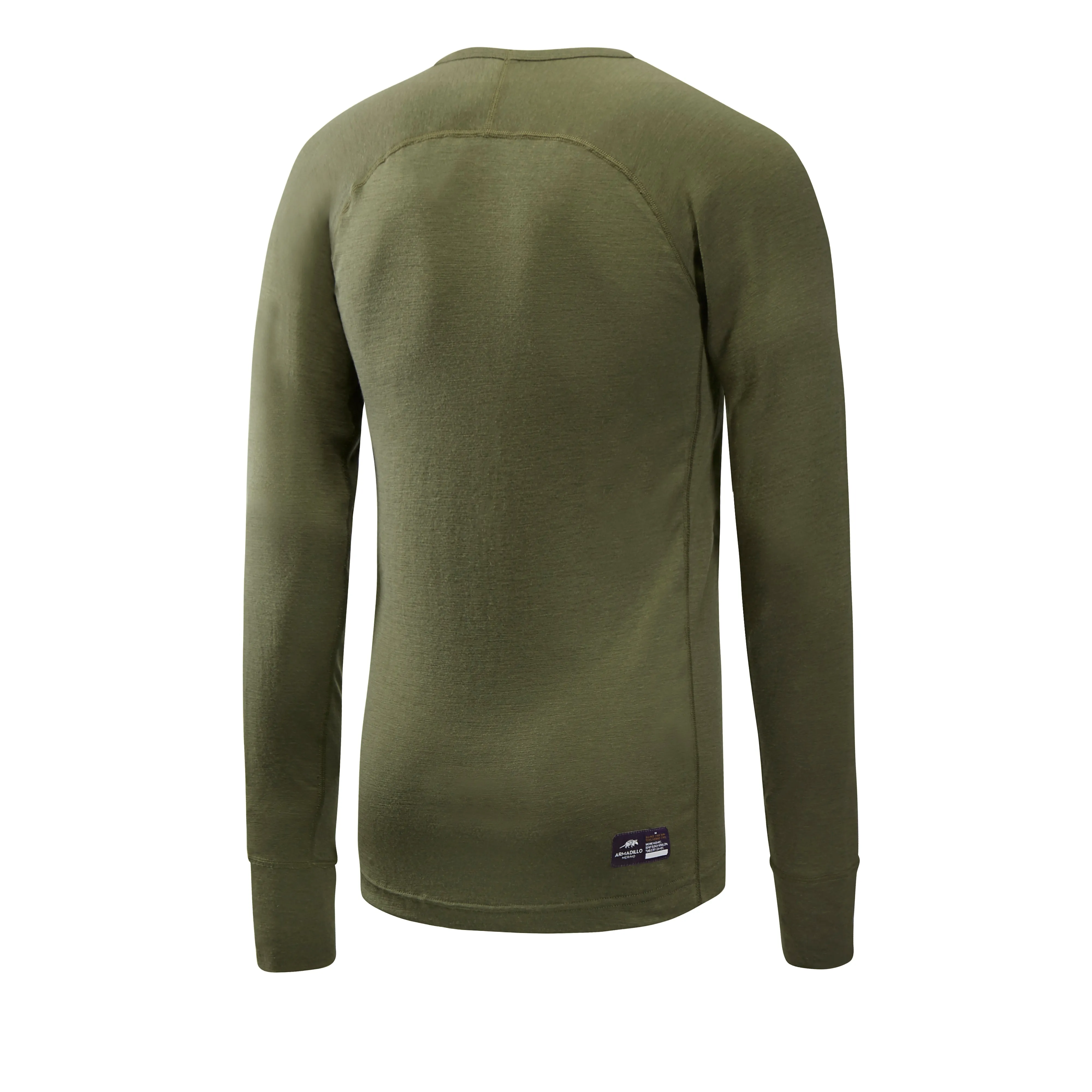 FALCON - Mens Merino Wool Baselayer Raptor Long Sleeve Crew Neck