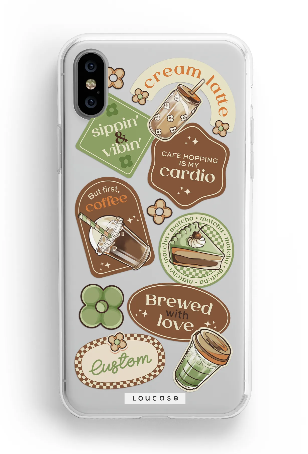 Freshly Brewed - KLEARLUX™ Special Edition Café Soireé Collection Phone Case | LOUCASE