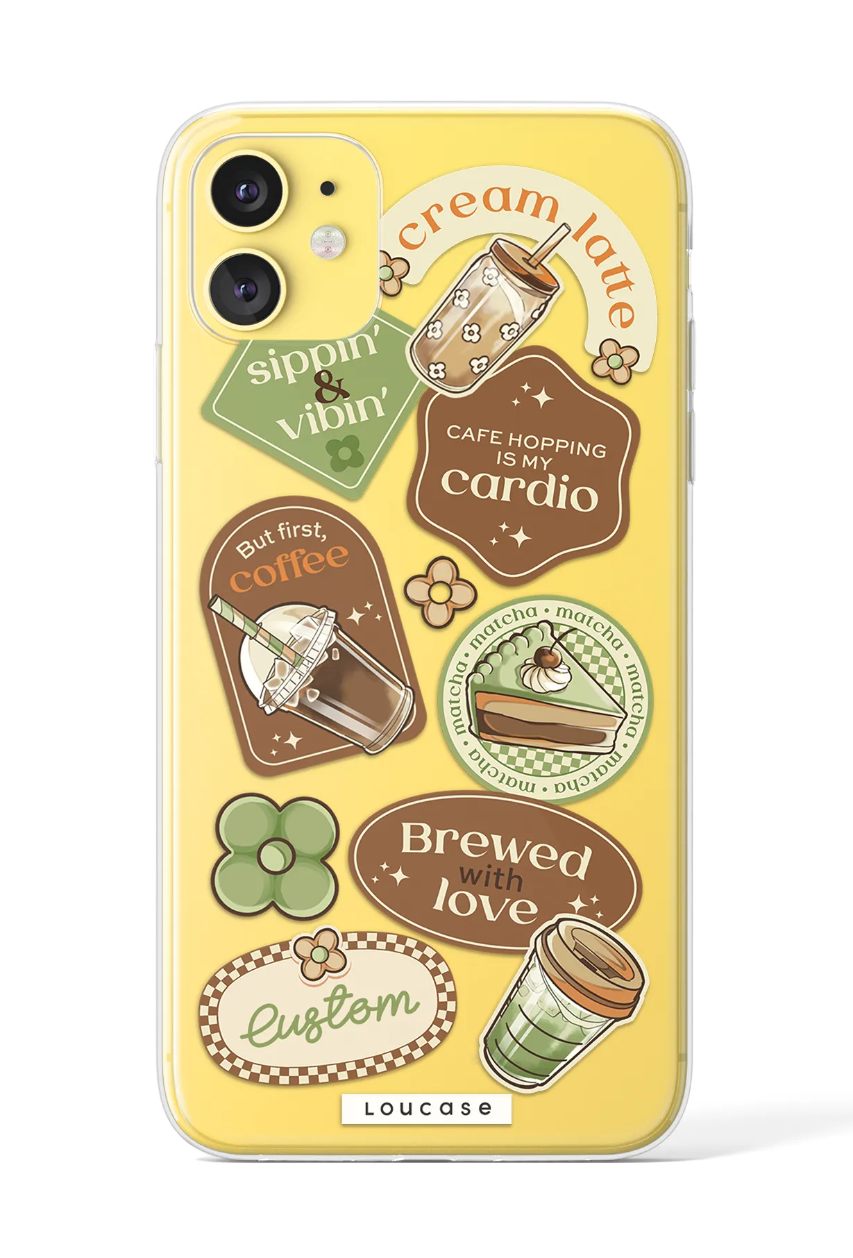 Freshly Brewed - KLEARLUX™ Special Edition Café Soireé Collection Phone Case | LOUCASE