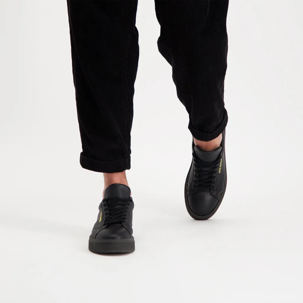 Fynner Trainer BLACK LEATHER