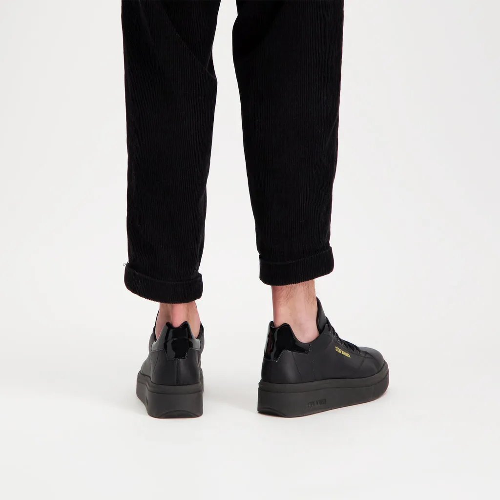 Fynner Trainer BLACK LEATHER