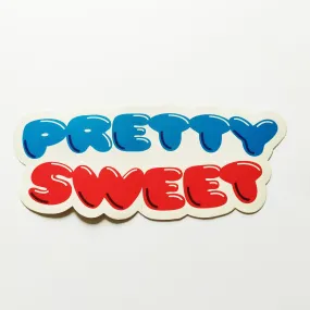 Girl & Chocolate Skateboards Pretty Sweet Skateboard Sticker