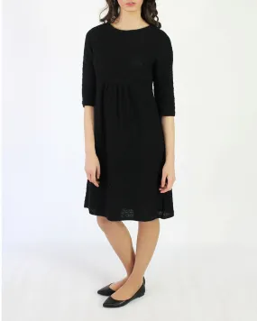 Honey Comb Knit Alpaca Dress