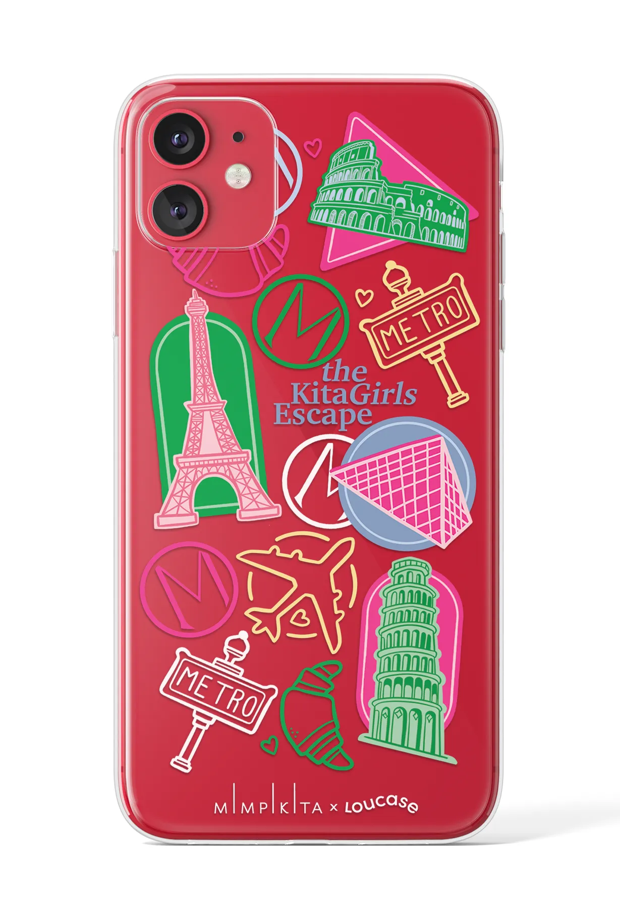 Kita Girls Escape - KLEARLUX™ Mimpikita x Loucase Limited Edition Phone Case | LOUCASE