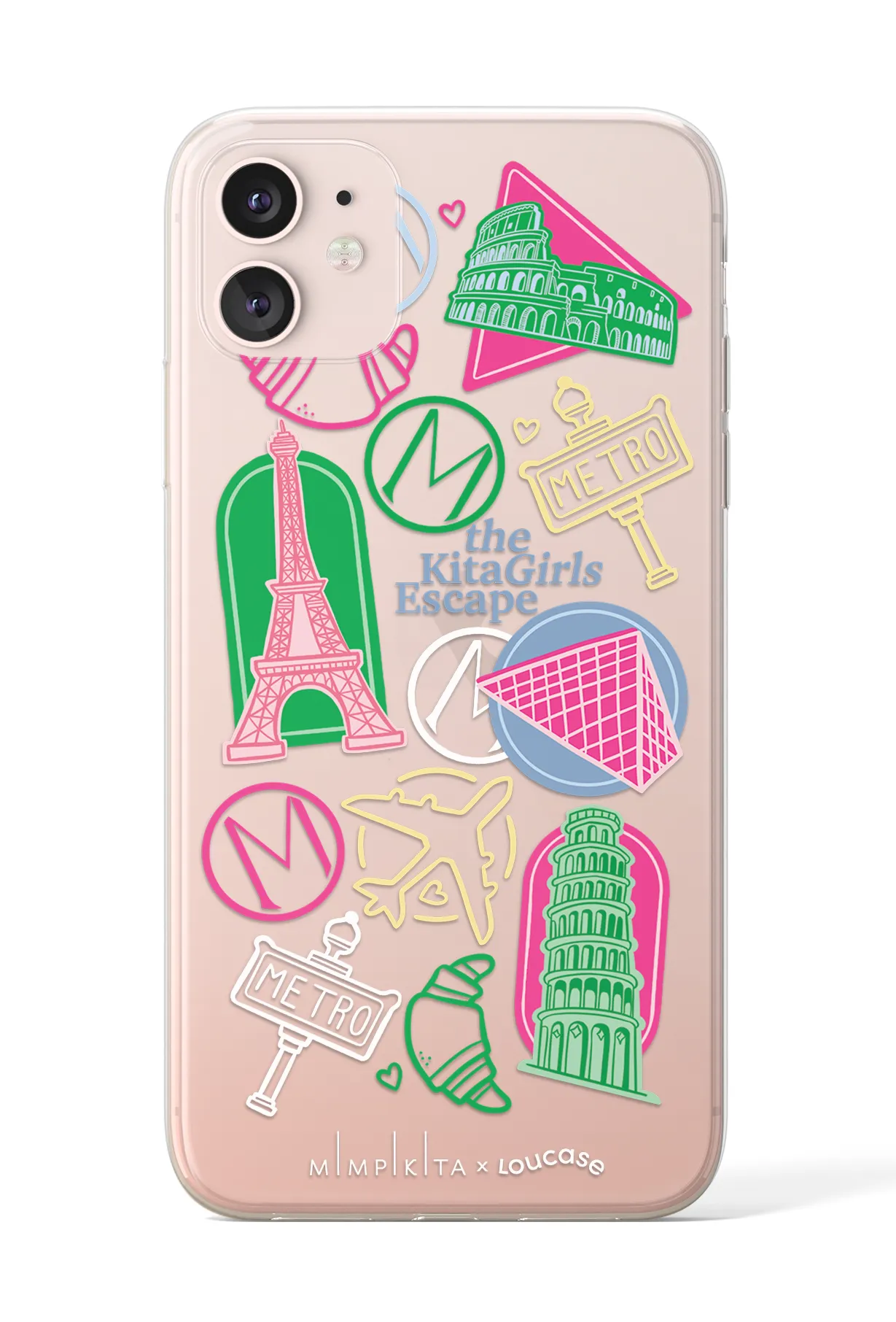 Kita Girls Escape - KLEARLUX™ Mimpikita x Loucase Limited Edition Phone Case | LOUCASE