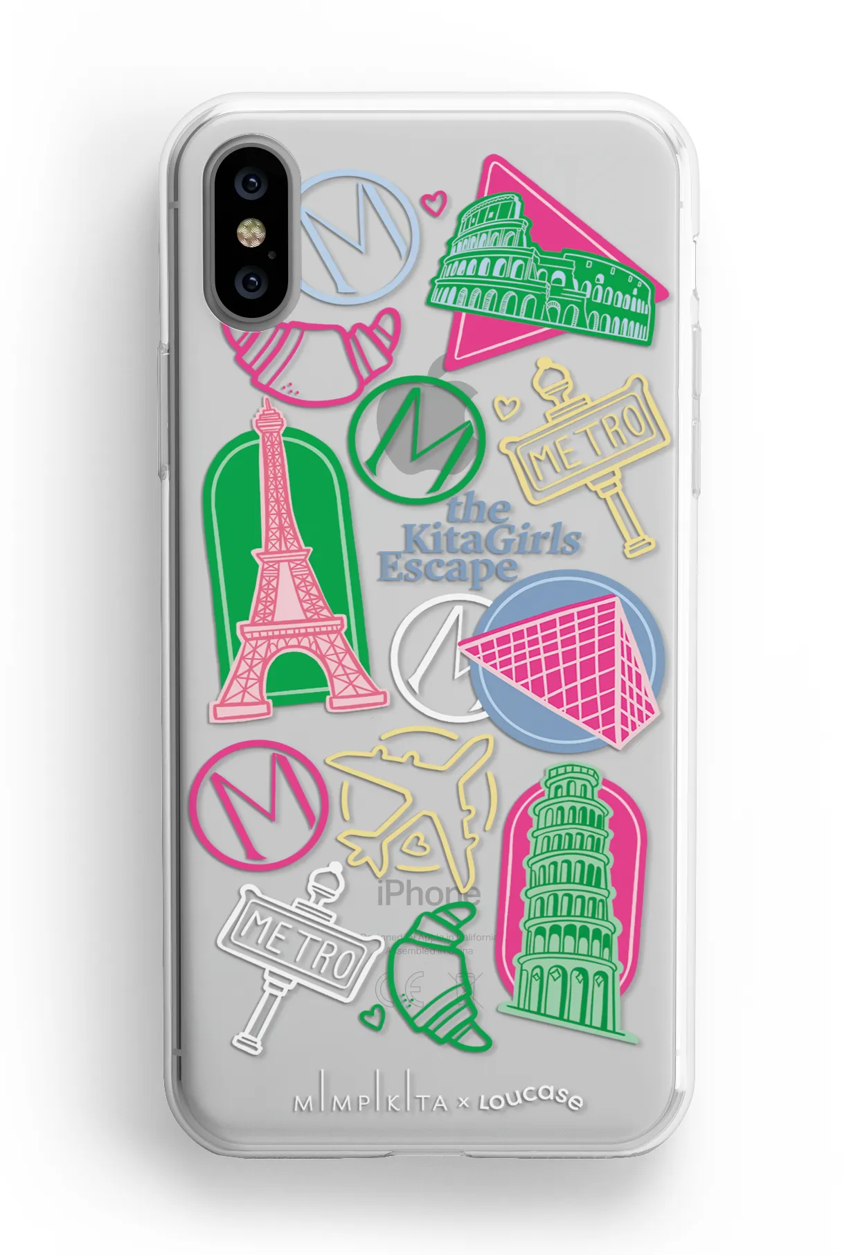 Kita Girls Escape - KLEARLUX™ Mimpikita x Loucase Limited Edition Phone Case | LOUCASE