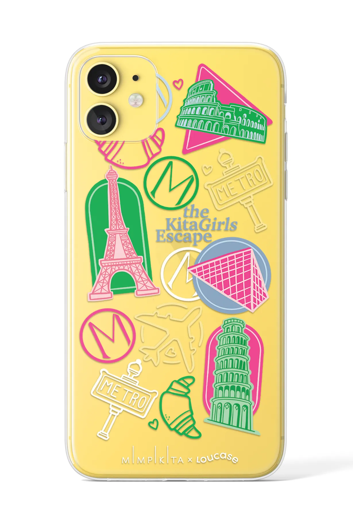 Kita Girls Escape - KLEARLUX™ Mimpikita x Loucase Limited Edition Phone Case | LOUCASE