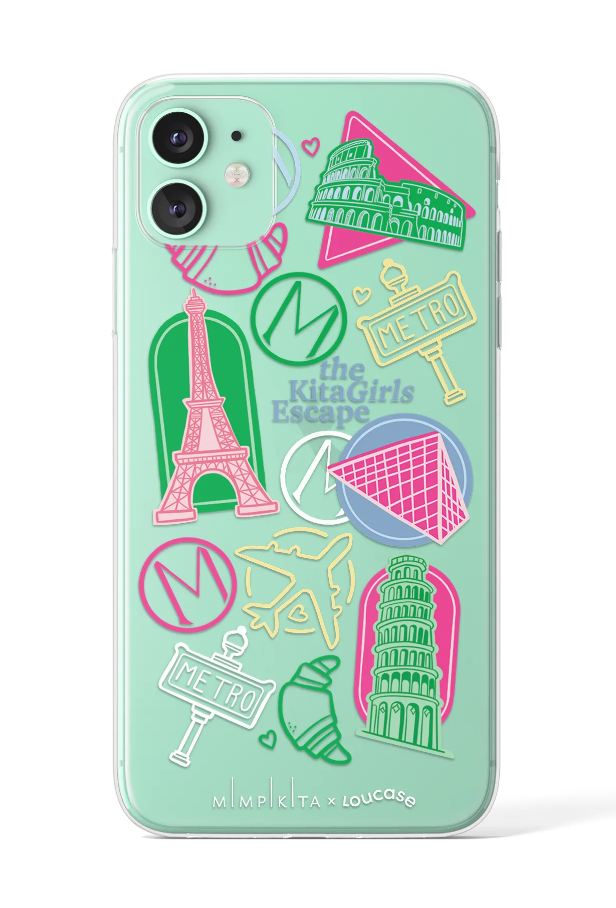 Kita Girls Escape - KLEARLUX™ Mimpikita x Loucase Limited Edition Phone Case | LOUCASE