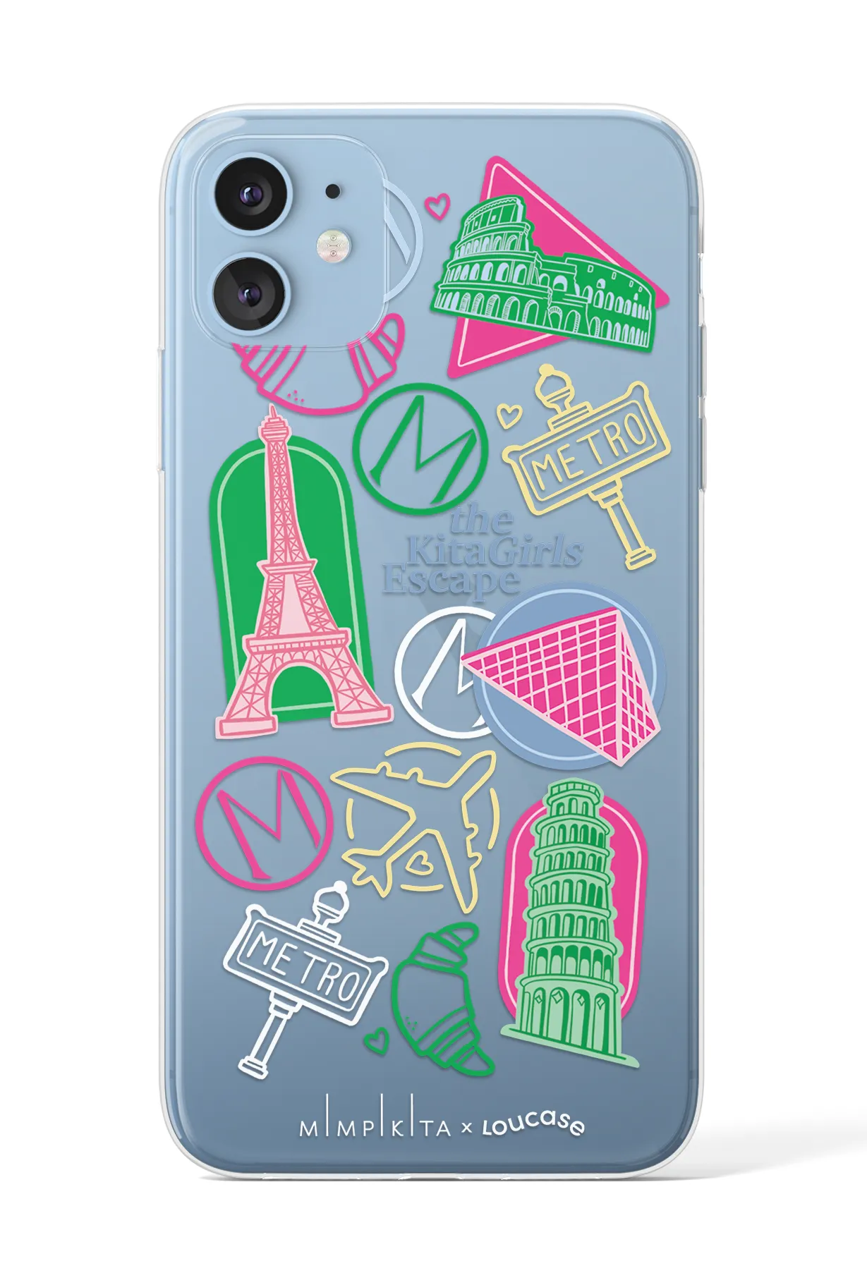 Kita Girls Escape - KLEARLUX™ Mimpikita x Loucase Limited Edition Phone Case | LOUCASE