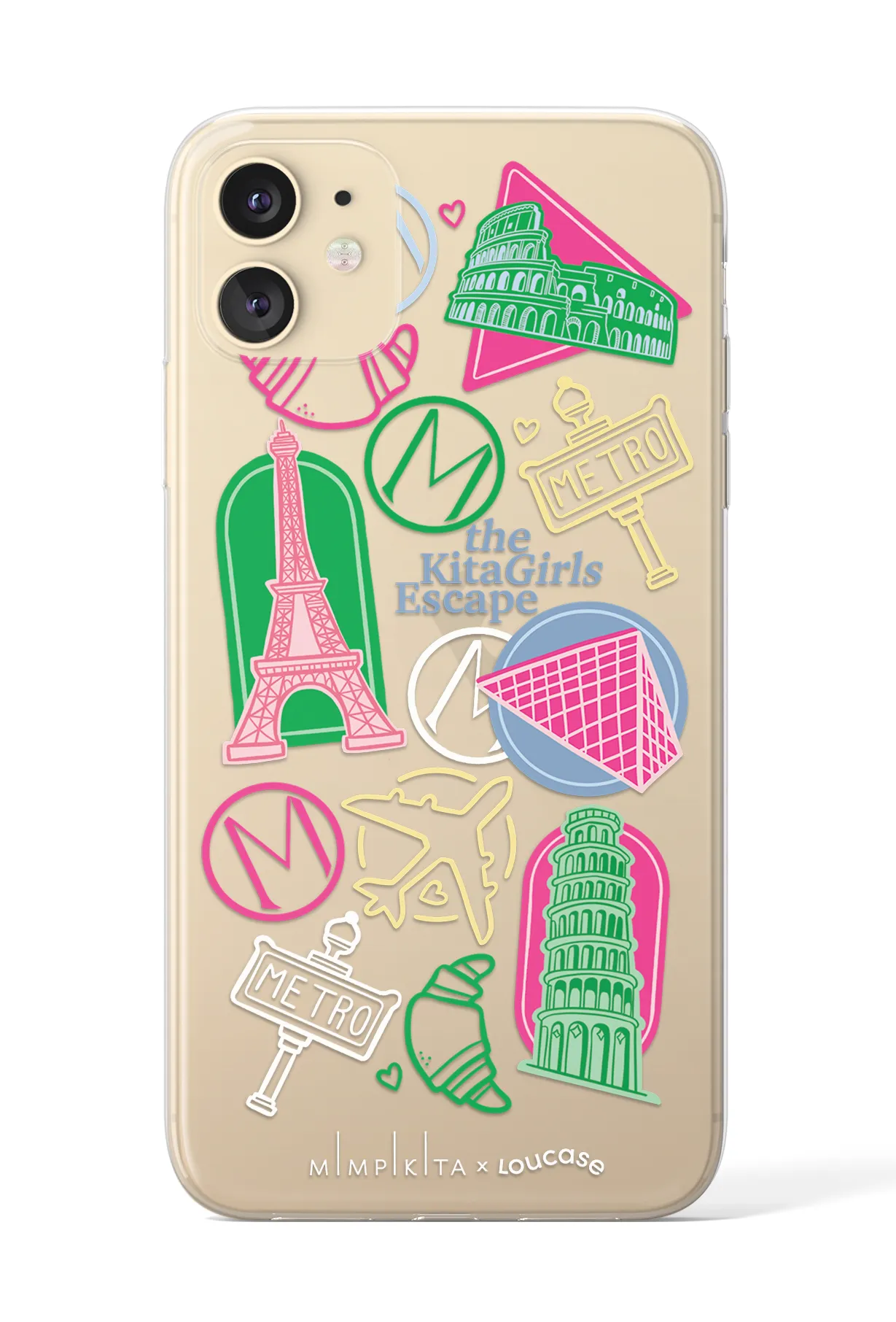 Kita Girls Escape - KLEARLUX™ Mimpikita x Loucase Limited Edition Phone Case | LOUCASE