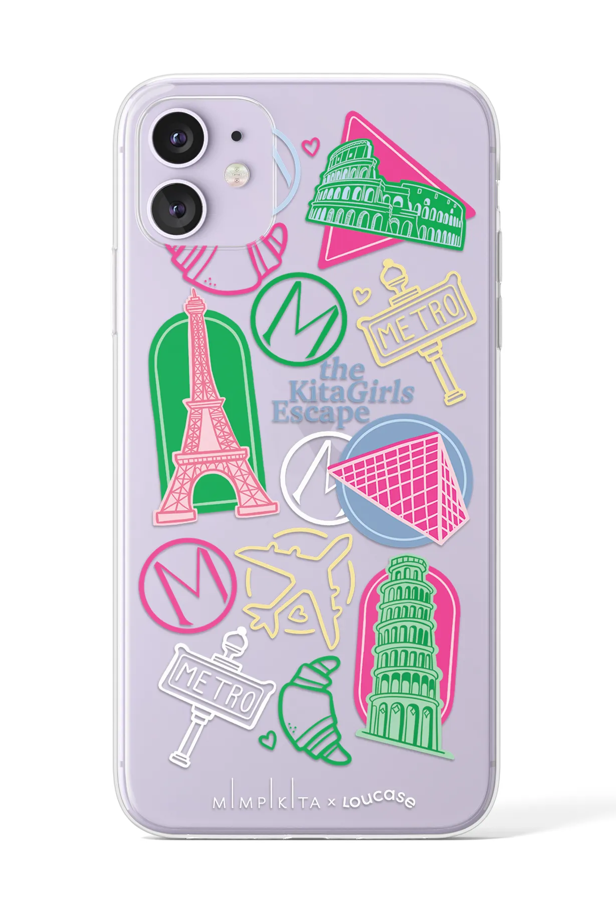 Kita Girls Escape - KLEARLUX™ Mimpikita x Loucase Limited Edition Phone Case | LOUCASE
