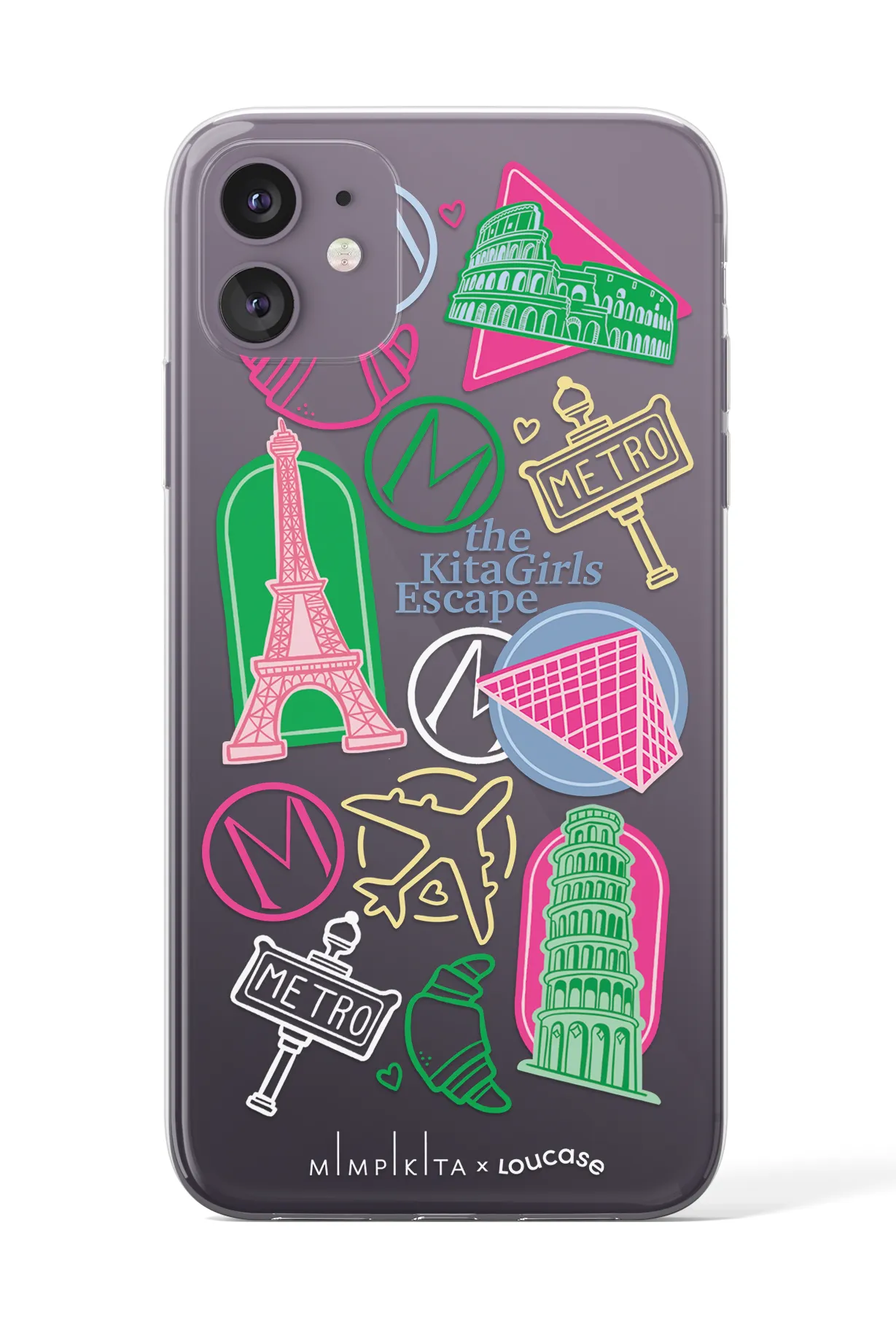 Kita Girls Escape - KLEARLUX™ Mimpikita x Loucase Limited Edition Phone Case | LOUCASE