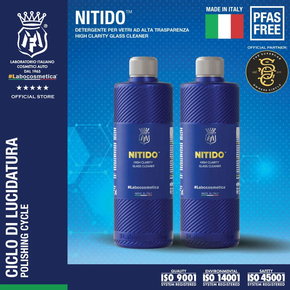 Labocosmetica NITIDO 500ml (High clarity glass cleaner)