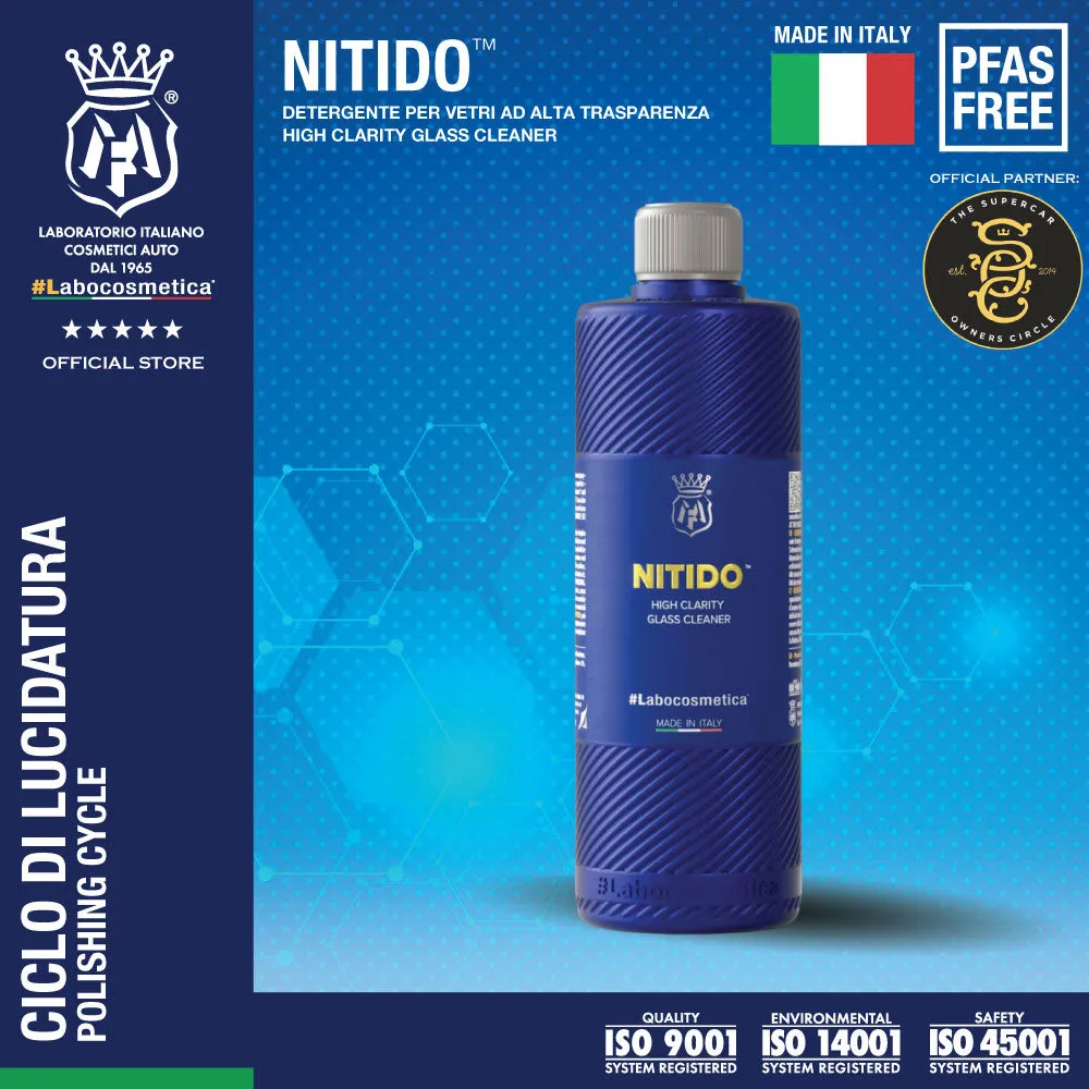 Labocosmetica NITIDO 500ml (High clarity glass cleaner)