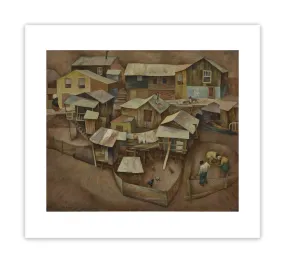 Lew Davis "Copper Camp - Spring" Print 11x14"