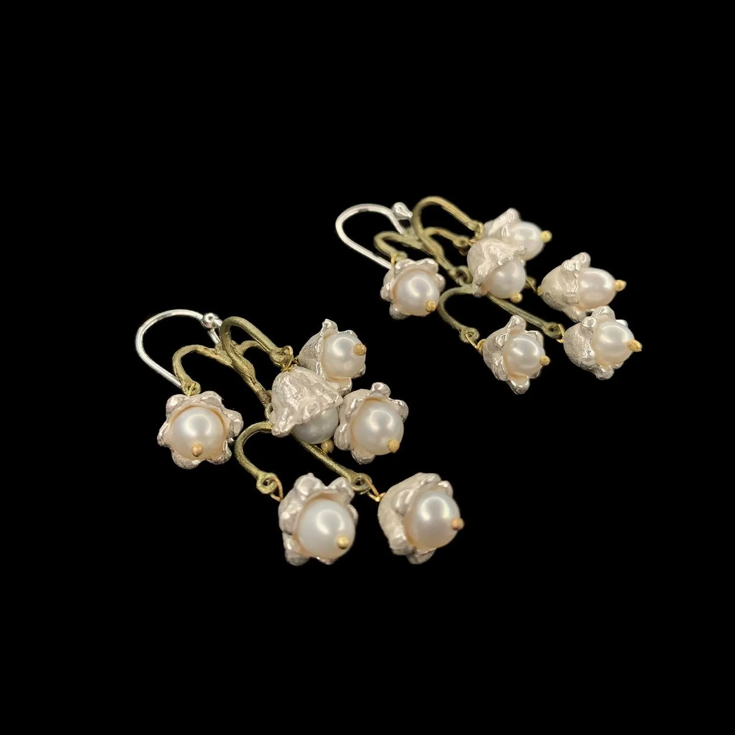 Lily of the Valley Earrings - Flowers Statement