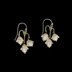 Lily of the Valley Earrings - Triple Flowers
