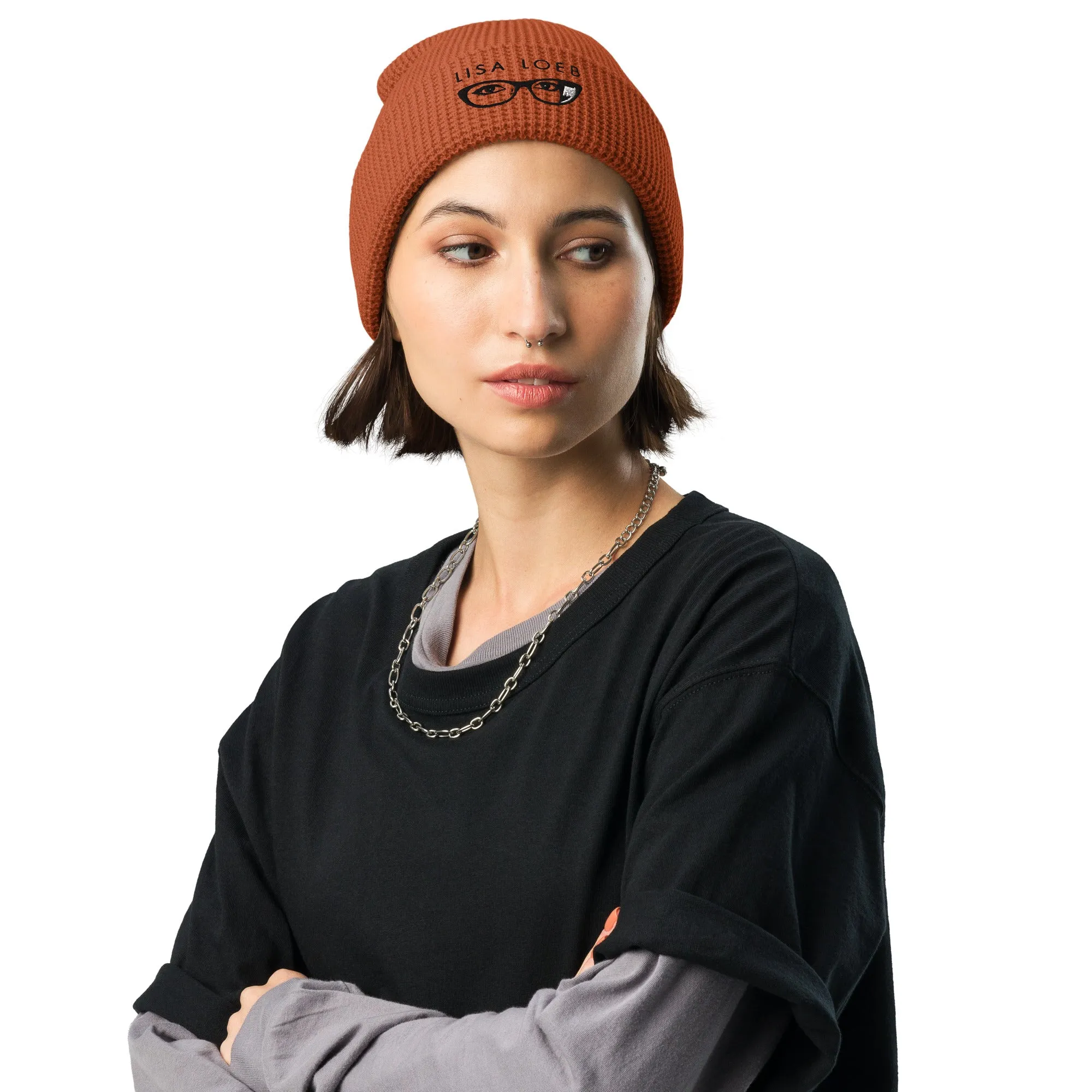 Lisa Loeb Waffle Beanie